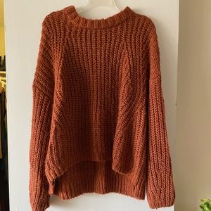 Rust colored Universal Thread pullover